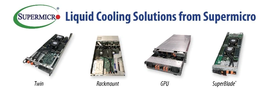 Supermicro представляет ряд решений для жидкостного охлаждения