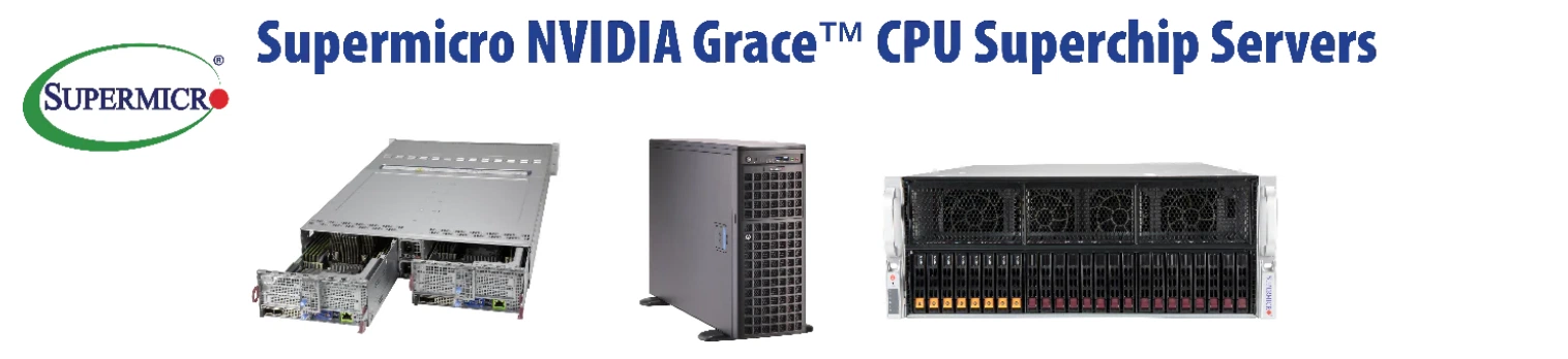 Supermicro добавит серверы Supermicro добавит серверы на базе процессоров NVIDIA Grace