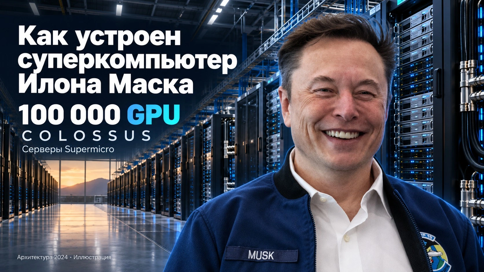 Как устроен суперкомпьютер Илона Маска на базе Supermicro