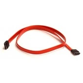 Кабель Supermicro CBL-0061L SATA - SATA, 0.35 м, плоский, красный