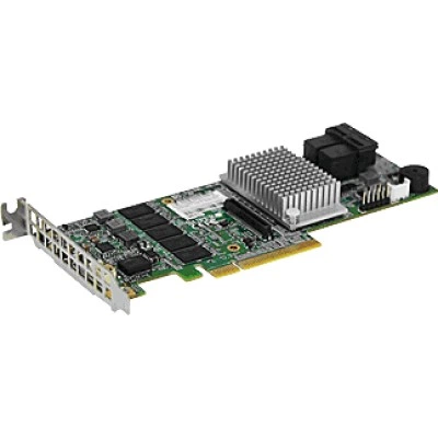 Контроллер SAS Supermicro AOC-S3108L-H8IR-16DD PCI-Express x8 Контроллер SAS Supermicro AOC-S3108L-H8IR-16DD PCI-Express x8