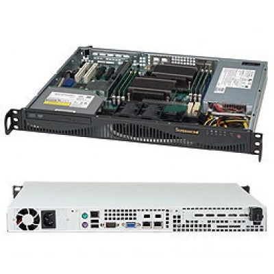 Корпус серверный 1U Supermicro CSE-512F-350B