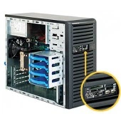 Корпус mATX Supermicro CSE-731D-300B