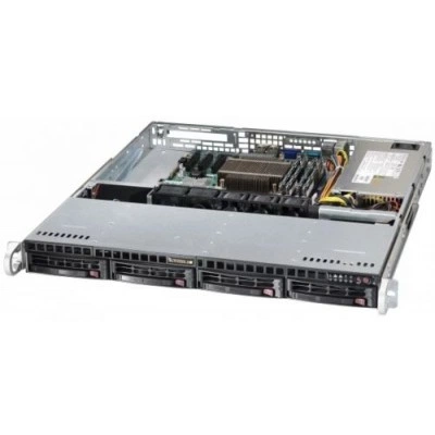 Supermicro CSE-813MF2TQC-R804CB корпус серверный 1U Supermicro CSE-813MF2TQC-R804CB корпус серверный 1U