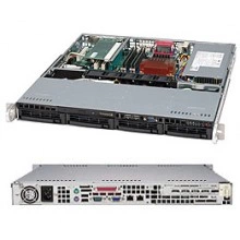 Корпус серверный 1U Supermicro CSE-813MTQ-350CB