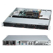 Корпус серверный 1U Supermicro CSE-813MTQ-R400CB