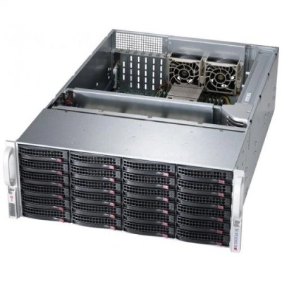 Supermicro CSE-846BE1C-R1K28B серверный корпус 4U Supermicro CSE-846BE1C-R1K28B серверный корпус 4U