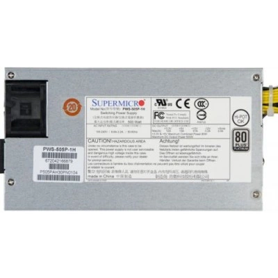 Блок питания Supermicro PWS-505P-1H Блок питания Supermicro PWS-505P-1H