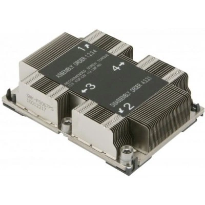 Supermicro SNK-P0067PS пассивный кулер LGA3647 Supermicro SNK-P0067PS пассивный кулер LGA3647