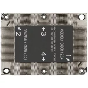Supermicro SNK-P0067PS пассивный кулер LGA3647 (СУПЕРМИКРО) Supermicro SNK-P0067PS пассивный кулер LGA3647 (СУПЕРМИКРО)
