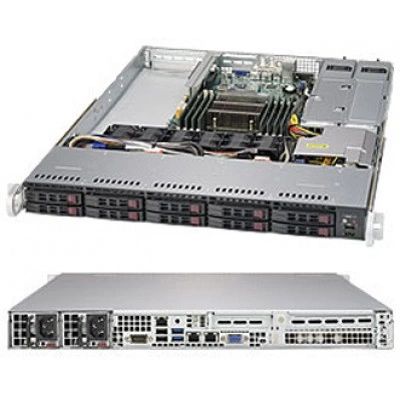 Supermicro SYS-1018R-WC0R серверная платформа 1U Supermicro SYS-1018R-WC0R серверная платформа 1U