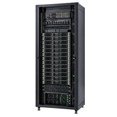 Высокоплотная серверная стойка на оборудовании Supermicro Высокоплотная серверная стойка на оборудовании Supermicro