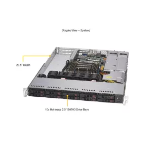 Сервер Supermicro AS-1114S-WTRT (СУПЕРМИКРО) Сервер Supermicro AS-1114S-WTRT (СУПЕРМИКРО)