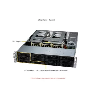 Сервер Supermicro AS-2015CS-TNR (СУПЕРМИКРО) Сервер Supermicro AS-2015CS-TNR (СУПЕРМИКРО)