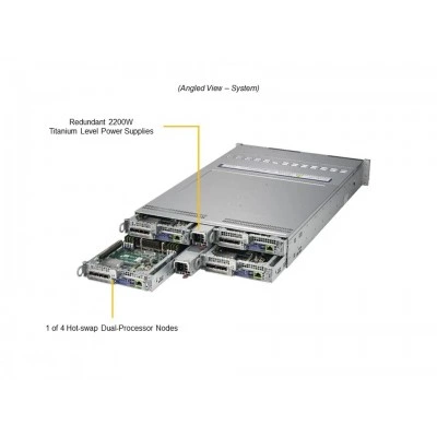 Серверная платформа Supermicro AS-2124BT-HTR (СУПЕРМИКРО) Серверная платформа Supermicro AS-2124BT-HTR (СУПЕРМИКРО)
