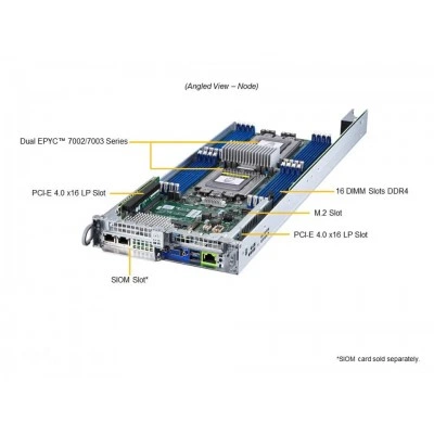 Серверная платформа Supermicro AS-2124BT-HTR (СУПЕРМИКРО) Серверная платформа Supermicro AS-2124BT-HTR (СУПЕРМИКРО)