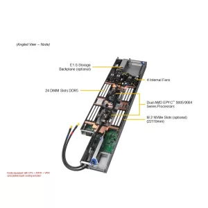 Серверная платформа Supermicro AS-2126FT-HE-ALC (СУПЕРМИКРО) Серверная платформа Supermicro AS-2126FT-HE-ALC (СУПЕРМИКРО)