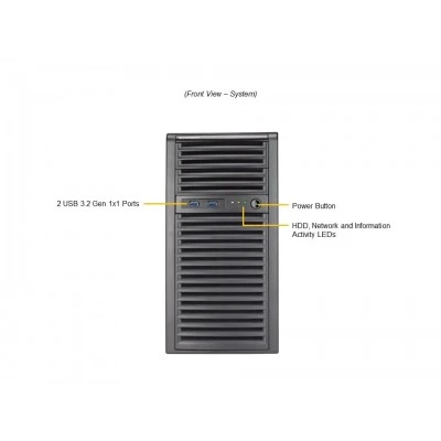 Мини-Тауэр сервер Supermicro AS-3015A-I Мини-Тауэр сервер Supermicro AS-3015A-I