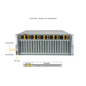GPU-сервер Supermicro AS-4124GQ-TNMI (СУПЕРМИКРО) GPU-сервер Supermicro AS-4124GQ-TNMI (СУПЕРМИКРО)