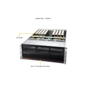 GPU сервер Supermicro AS-4124GS-TNR+ (СУПЕРМИКРО) GPU сервер Supermicro AS-4124GS-TNR+ (СУПЕРМИКРО)