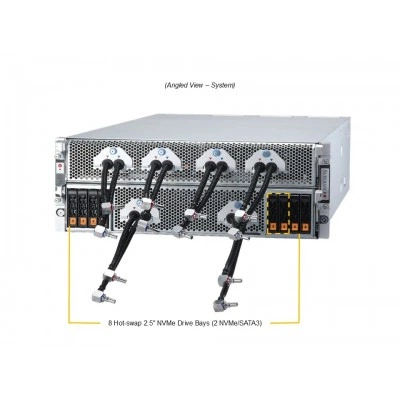 Сервер GPU Supermicro AS -4125GS-TNMR2-LCC (СУПЕРМИКРО) Сервер GPU Supermicro AS -4125GS-TNMR2-LCC (СУПЕРМИКРО)