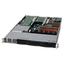 Сервер SuperMicro SYS-6015X-3B 1U, 2xLGA771, i5000P, 8xDDR2-667, 4xSATA(HS), 2GLan, VGA, 700 Вт