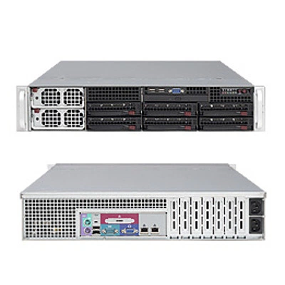 Supermicro SYS-8025C-3RB сервер Rack 2U с RAID 0/1/5/10 и 1200 Вт Supermicro SYS-8025C-3RB сервер Rack 2U с RAID 0/1/5/10 и 1200 Вт
