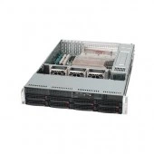 Сервер SuperMicro SYS-6026T-6RF+ 2U, 2 x LGA1366, 18 x DDR3, 8 x 3.5" SAS2