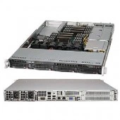 SuperMicro SYS-6017R-WRF сервер 1U, 2 x LGA2011, Intel C602, 16 x DDR3, 4 x 3.5" SAS/SATA, 3 x Gigabit Ethernet, 2 x 750 Вт