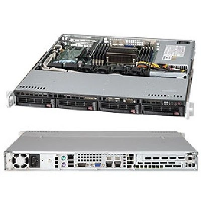 SuperMicro SYS-5017R-MTF - сервер 1U SuperMicro SYS-5017R-MTF - сервер 1U