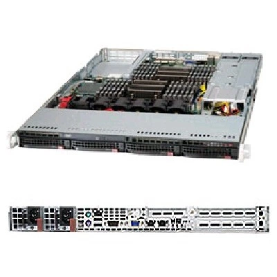 Сервер SuperMicro SYS-6017R-N3RF4+ 1U Сервер SuperMicro SYS-6017R-N3RF4+ 1U