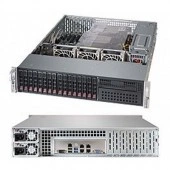 Сервер SuperMicro SYS-2028R-C1R4+ 2U, 2 x LGA2011-3, Intel C612, 24 x DDR4, 16 x 2.5" SAS/SATA, 4 x Gigabit Ethernet, 920 Вт