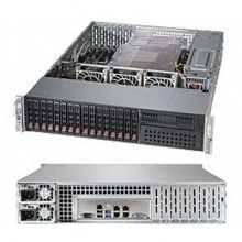 Сервер SuperMicro SYS-2028R-C1R4+ 2U, 2 x LGA2011-3, Intel C612, 24 x DDR4, 16 x 2.5" SAS/SATA, 4 x Gigabit Ethernet, 920 Вт