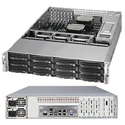 Supermicro SSG-6027R-E1CR12N - серверная платформа 2U Supermicro SSG-6027R-E1CR12N - серверная платформа 2U