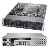 Серверная платформа SuperMicro SYS-2028R-C1RT4+ 2U, 2 x LGA2011-3, Intel C612, 24 x DDR4, 16 x 2.5" SAS/SATA, 4 x 10GbE, 920 Вт