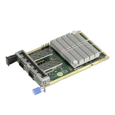 Сетевая карта SuperMicro AOC-A25G-m2SM 2 x 25GbE SFP28 Сетевая карта SuperMicro AOC-A25G-m2SM 2 x 25GbE SFP28
