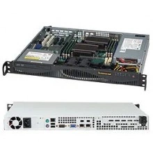Мини-1U серверный корпус Supermicro CSE-512F-350B1