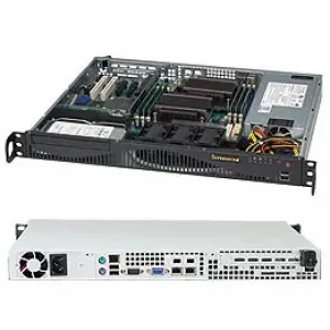 Корпус Mini-1U Supermicro CSE-512F-600B (СУПЕРМИКРО) Корпус Mini-1U Supermicro CSE-512F-600B (СУПЕРМИКРО)