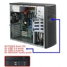 Корпус для сервера Supermicro SC732D4-903B