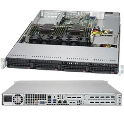 Шасси 1U Supermicro SC815TQC-605WB Шасси 1U Supermicro SC815TQC-605WB