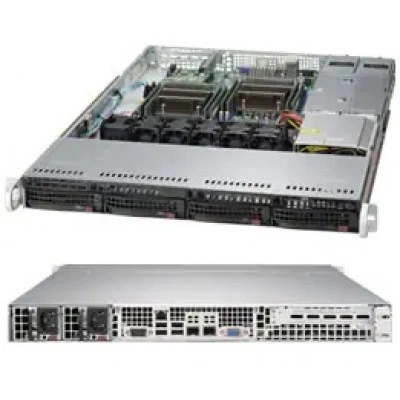 Серверный корпус 1U Supermicro CSE-815TQC-R504CB Серверный корпус 1U Supermicro CSE-815TQC-R504CB