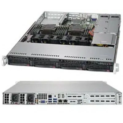 Серверный корпус 1U Supermicro SC815TQC-R706WB2 CSE-815TQC-R706WB2 Серверный корпус 1U Supermicro SC815TQC-R706WB2 CSE-815TQC-R706WB2