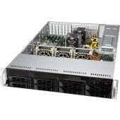 Шасси 2U SUPERMICRO CSE-LA25TQC-R609LP