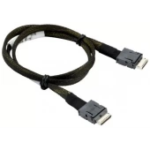 Кабель SUPERMICRO CBL-SAST-0819 OCuLink - OCuLink, 65 см, черный