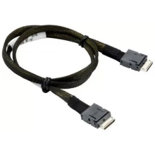 Кабель SUPERMICRO CBL-SAST-0819 OCuLink - OCuLink, 65 см, черный