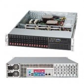 Корпус SuperMicro CSE-213A-R720LPB 2U, 16 x 2.5" SAS/SATA, 2 x 720 Вт, Rail