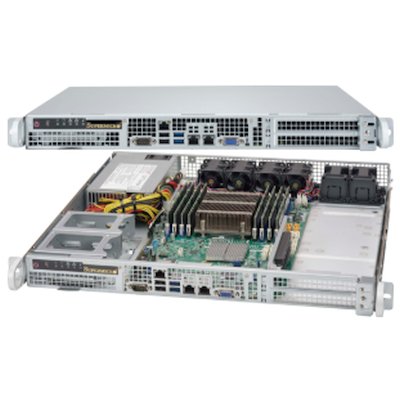SuperMicro CSE-515-505 — серверный корпус 1U SuperMicro CSE-515-505 — серверный корпус 1U