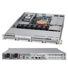 Корпус SuperMicro CSE-815TQ-R450UB 1U, Black, Redundant 450W