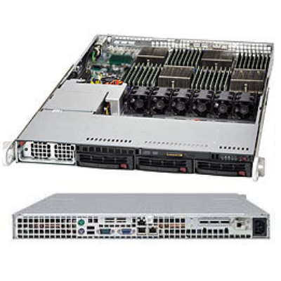 Корпус SuperMicro CSE-818TQ-1400LPB 1U Корпус SuperMicro CSE-818TQ-1400LPB 1U