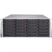 Корпус SuperMicro CSE-847E1C-R1K28JBOD, 4U, 44 x 3.5" HDD, 2 x 1280 Вт, Single SAS3